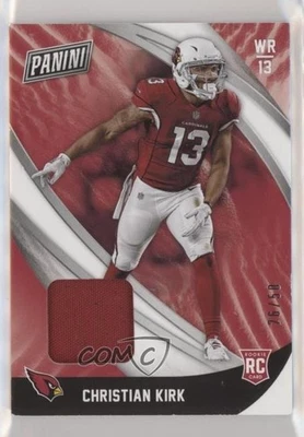 2018 Panini Black Friday Rookie Materials /50 Christian Kirk #CK RC - Image 1 of 2