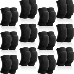12 Pairs Volleyball Knee Pads for Dancers Soft Breathable Knee Braces for Men... - Picture 1 of 6