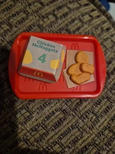 2025 McDONALD'S Lil Mcdonalds Mini Happy Meal #4 Nuggets on Tray - Picture 1 of 1
