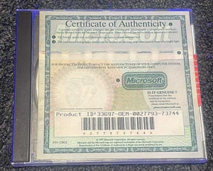 Microsoft Windows 95 FACTORY SEALED - Picture 1 of 3