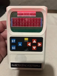 Electronic Football Handheld Game Mattel Basic Fun Retro Classic - Works Great! - Picture 1 of 1