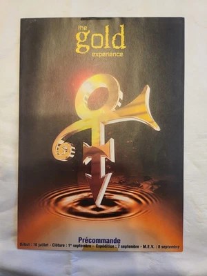 PRINCE : DISPLAY STORE PRECOMMANDE - THE GOLD EXPERIENCE  / WARNER BROS 1991 - Photo 1/3