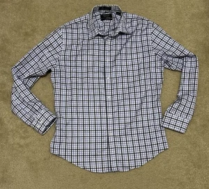 Abito camicia Nordstrom antirughe Smartcare uomo 15 1/2, 32-33 manica lunga orlo - Foto 1 di 24