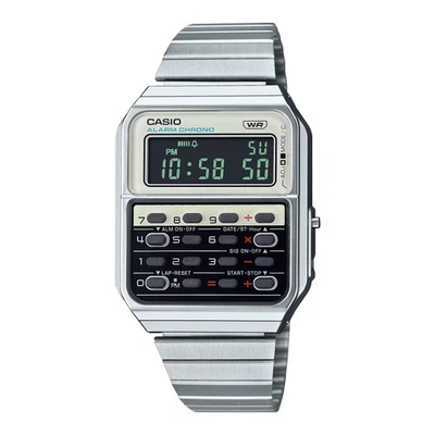 CASIO CA-500WE-7B CA500 CLASSIC CALCULATOR WHITE DIGITAL WATCH - Image 1 of 2