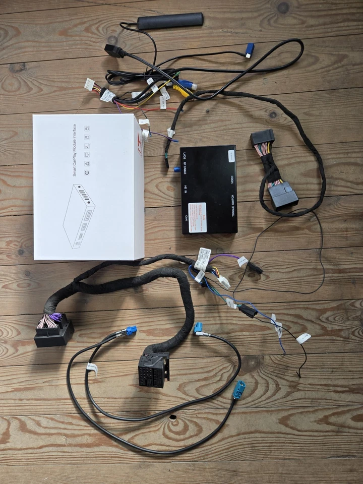 Wireless Carplay Android IOS Auto Navi Decoder Kit for Audi A6 A7 C7 With RMC - Imagen 1 de 3