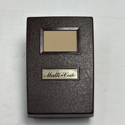 Vtg. Multi-code Single Button Handheld Gate And Garage Door Remote Opener 1089 - Image 1 of 4