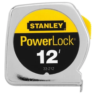 Stanley PowerLock 33-212 12 Fuß L x 0,5 Zoll W Maßband - Bild 1 von 3