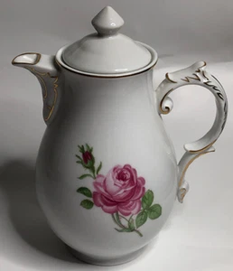 Caffettiera o teiera VINTAGE Margo Rose porcellana rosa rosa - prezzo ribassato! - Foto 1 di 5