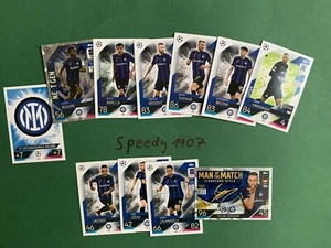 Topps Match Attax Champions League 22/23 all 11 Internazionale complete Barella - Bild 1 von 1