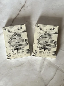 LOT OF 2 THE US PLAYING CARD CO ELLUSIONIST ARCANE DECKS, UV500 AIR FLOW, OPENED - Picture 1 of 6