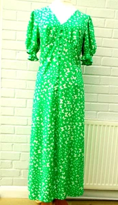 Vintage Retro 1940,s Landgirl Wartime style tea /day dress size 10 - Picture 1 of 5