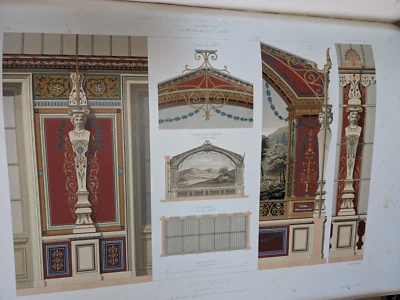 livre ancien-César Daly - L'architecture privée au XIXème siècle-43planches-1864 - Photo 1/4