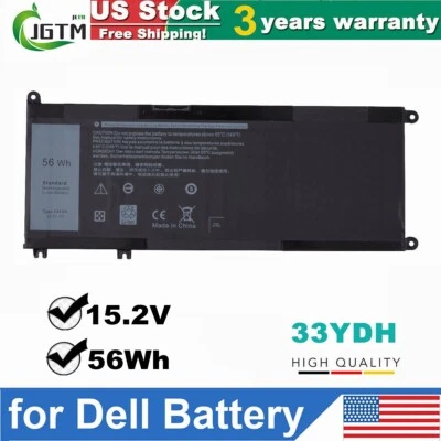 33YDH Battery For Dell Latitude 3380 3480 3490 3590 3580 Inspiron 15 17 7000 US - Image 1 of 4