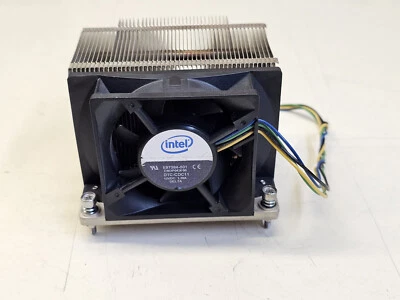 Ventilador y disipador térmico Intel Xeon LGA1356/LGA1366 4 pines originales E97384-001 Foto 1 de 4