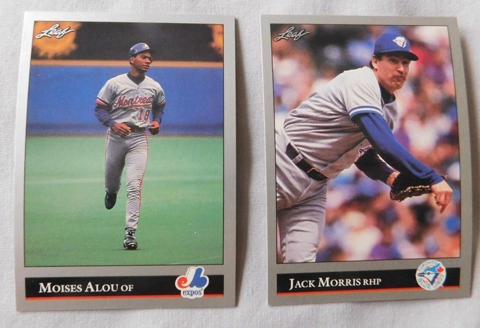 1992 Leaf #401-528 Baseball Card Pick one - Image 1 of 1