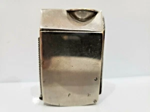 HOUSE SHAPED COMBINED CIGAR CUTTER MATCH HOLDER VESTA CASE MATCH SAFE STRIKER  - Bild 1 von 11