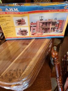 NOS A.H.M. HO Scale 5834 Rooming House Unassembled Kit Made In W. Germany!