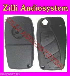 Guscio cover chiave X telecomando Lancia Musa 3 tasti nero Nuovo Compatibile - Foto 1 di 1
