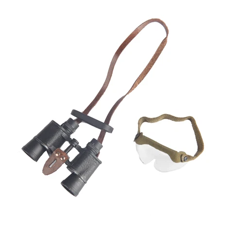 DID GM651 1/6 North African Corps Field Marshal Erwin Rommel Googles Binoculars Cover