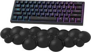 Wired TKL Mechanical Gaming Keyboard Hot-swap Switch Custom Coiled Cable for PC - Picture 1 of 30