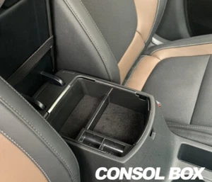 ARMREST STORAGE BOX PALLET CENTER CONSOLE TRAY for 2019 2020 KIA SELTOS - Picture 1 of 10