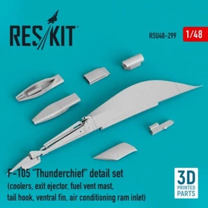 1/48 ResKit RSU48-0299 F-105 "Thunderchief" detail set (coolers, exit ejector, - Picture 1 of 1