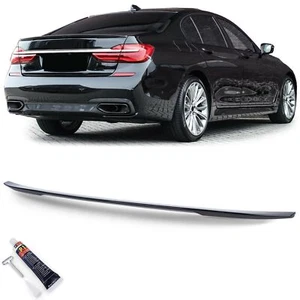 Deporte Alerón Labio Negro Brillo Con ABE Apto para BMW 7er G11 G12 14-17 - Imagen 1 de 6