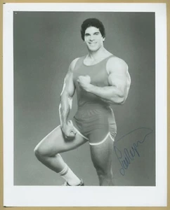 Lou Ferrigno - Der unglaubliche Hulk - Schönes authentisches signiertes Foto - Cannes 1989 - Bild 1 von 1
