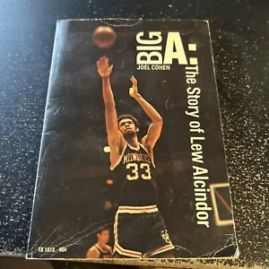 BIG A: The Story of Lew Alcindor Paperback by Joel Cohen 1st Printing March 1971 - Picture 1 of 12
