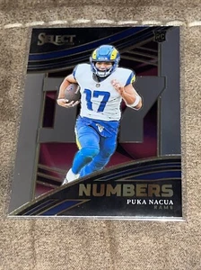 2023 Panini Select Puka Nacua Concourse & Numbers RC RAMS! - Picture 1 of 2