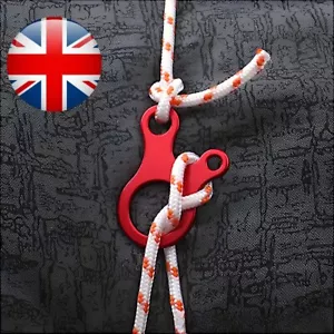 Camping Tent Fastener Guy Line Cord Rope Runners Tensioner Survival - Picture 1 of 1