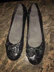 FABULOSOS MOCASINES NEGROS STUART WEITZMAN TALLA 10N - Imagen 1 de 6
