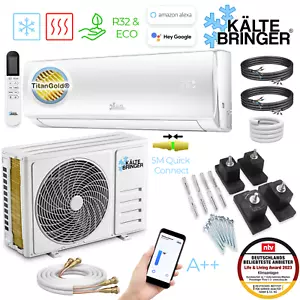 Split Klimaanlage Quick Connect Inverter Heizfunktion 18000BTU Klima 5,1kW WLAN - Bild 1 von 8