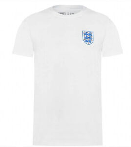 ENGLAND Crest White T-Shit Size Large Brand New #R2