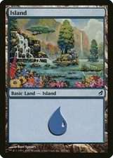 Island 287 Lorwyn Basic Land NM English MTG Magic Common Blue Ron Spears