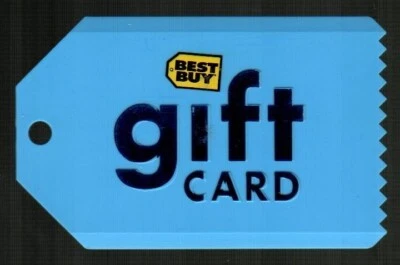 BEST BUY Plastic Winter Ice Scraper ( 2006 ) Die-Cut Gift Card ( $0 ) RARE - Image 1 of 2