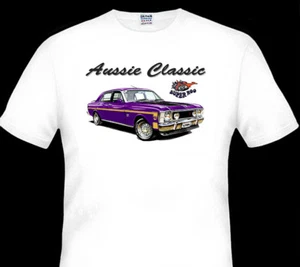 FORD XW GT FALCON 351GT QUALITY WHITE TSHIRT ( 7 CAR COLOURS ) BIG FIT - Picture 1 of 7