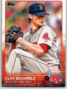 2015 Topps #211 Clay Buchholz NM-MT Red Sox