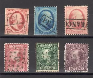 PAÍSES BAJOS SERIE DE 6 SELLOS BORRADORES N.O 2/11 Precio: 228,00 € - Imagen 1 de 1