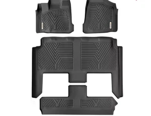 Floor Mats for 2008-2020 Dodge Grand Caravan 4PCS All Weather Front & Rear Liner - Picture 1 of 8
