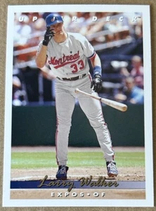 LARRY WALKER HOF 1993 UPPER DECK Card #144 NM-MT Condition - Picture 1 of 2