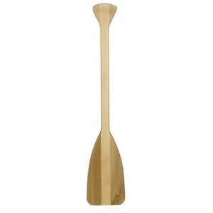 Attwood 2.5 Foot Wooden Canoe Paddle with Ergonomic Grip for Paddling - Picture 1 of 5