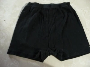 BLACK SIZE 5 GIRLS SHORTS - Picture 1 of 1