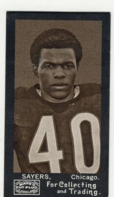 2008 Topps Mayo Mini Black Back #196 GALE SAYERS HOF Bears ex/nm - Image 1 of 2