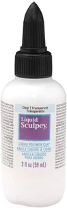 Sculpey Polyform ALS BK02 Liquid Bakeable Clay - Clear, 2 fl oz 59 mL - Picture 1 of 1
