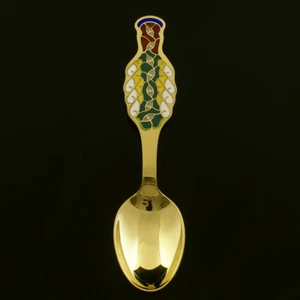 Danish Gilded Christmas Spoon, 1996 - A. Michelsen - Picture 1 of 1
