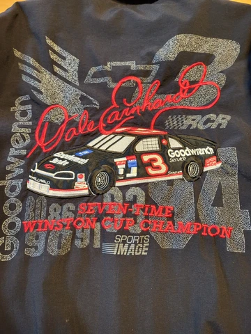 Dale Earnhardt Sr. Vintage Jacket, Size Medium, 1994,  #34 Cover