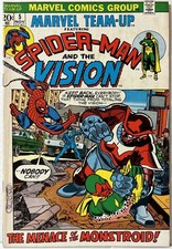 Marvel Team-Up #5 Spider-Man And The Vision *VG+*