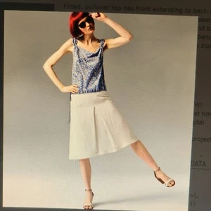 VOGUE PATTERNS MISSES' TOP AND SKIRT 1357 - Picture 1 of 5