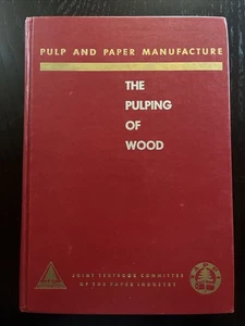 Pulp and Paper Manufacture Vol. 1 The Pulping of Wood 2nd ED 1969 HC VG - Foto 1 di 2